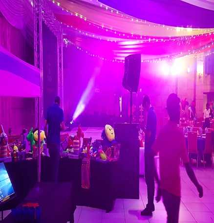 Light and Sound Setup